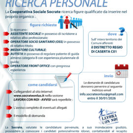 Avviso Ricerca Personale – DISTRETTO REGIO DI CASERTA C01